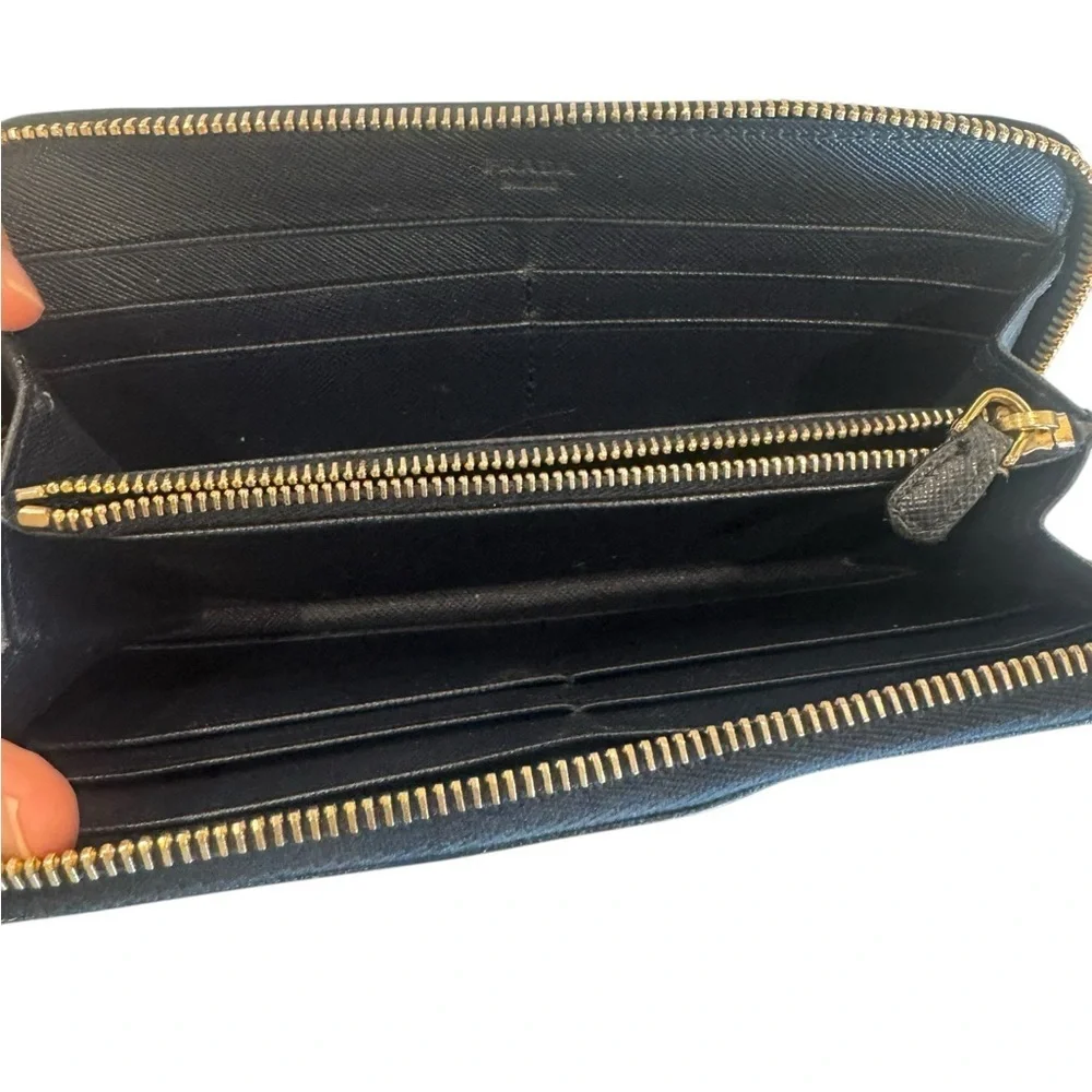 Prada Saffiano Leather Wallet - Picture 6 of 11